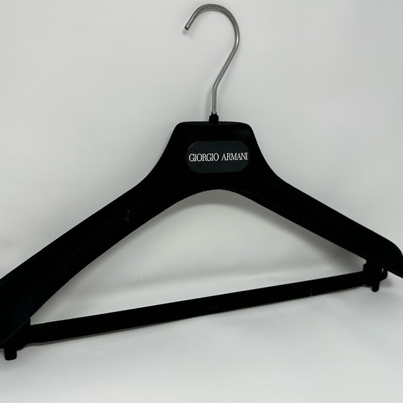 Authentic Black Velvet Giorgio Armani Suit Hanger - Picture 3 of 3